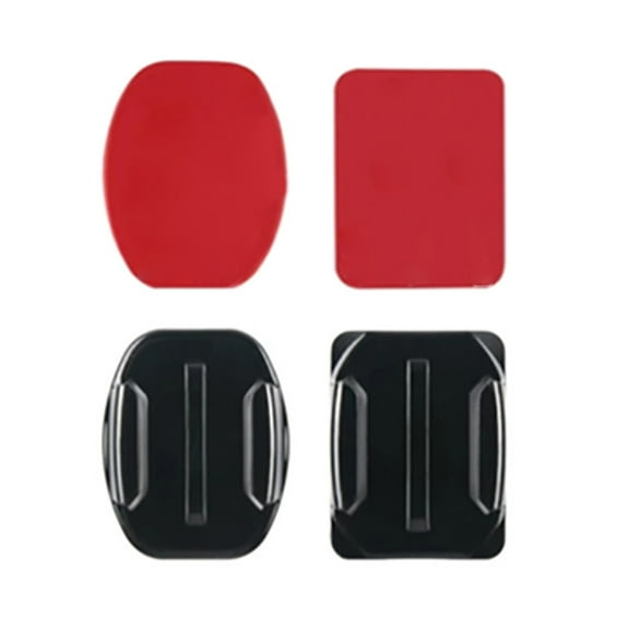 8/12/16/20/24/36Pcs Adhesive Sticky Mounts Flat Curved Mount for 12 11 10 9 8 7 6 5 4 3 Action Camera