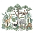 812 years old boy's room stickers stickersIndependence Day Animal Elephant Panda Giraffe