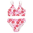 thumbnail image 1 of 8-12Years Girl Bikini Bathing Suit Set 2 Piece Beach Swimsuit, 1 of 1