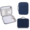thumbnail image 1 of 8-13 Inch Tablet Carrying Case, Padded Protective Bag Travel Sleeve with Smart Organization for Accessories for Tablets/iPad Pro 11 (2022-2018), iPad 10.9 (10th Gen), iPad Air (5/4th Gen), Galaxy Tab, 1 of 9