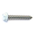 thumbnail image 1 of #8-14 x 1" White 18-8 Stainless Hex Sheet Metal Screws SMSHSS-345 (40 pcs.), 1 of 1