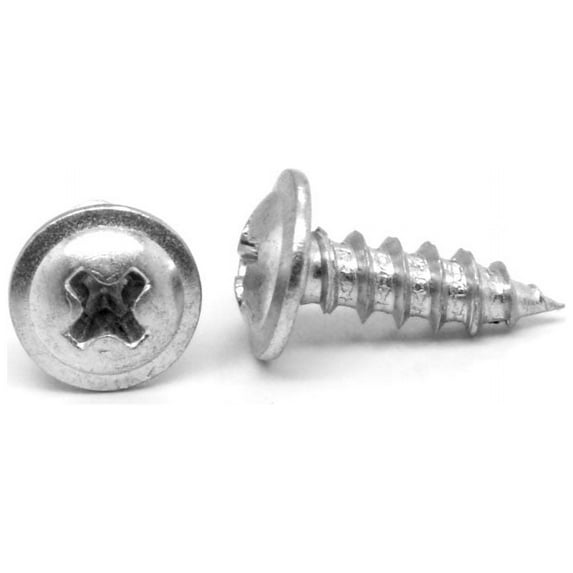 #8-14 x 5/8" (FT) Coarse Thread Drywall Screw Twinfast Phillips K-Lath Low Carbon Steel Zinc Plated Pk 100
