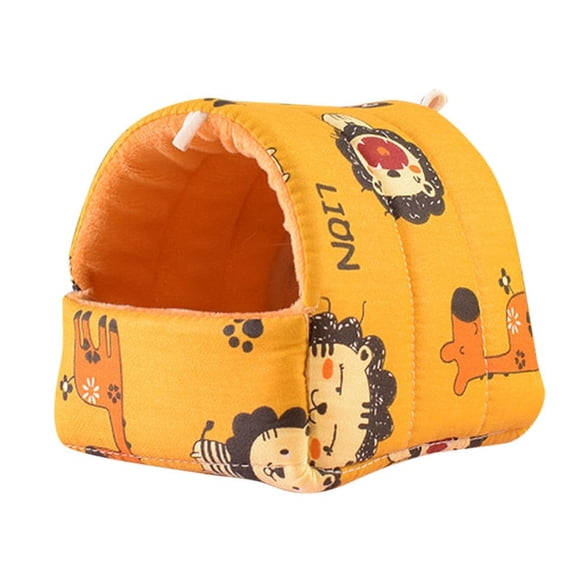 8~15cm Comfortable Hamster House Small Animal Sleeping Bed Soft Guinea Pig Nest Warm Mat Mini Cage For Rabbit Squirrel Mat