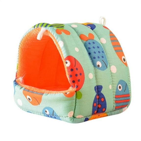 8~15cm Comfortable Hamster House Small Animal Sleeping Bed Soft Guinea Pig Nest Warm Mat Mini Cage For Rabbit Squirrel Mat