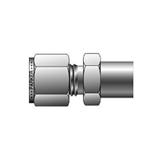 8-16 ZHBW-SS | Parker CPI Socket Weld Connector, 1/2" Tube : OD Compression x 1" Female : Tube Socket, 316 Stainless