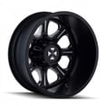 thumbnail image 1 of 8-165.1 PCD Brutal Rear Black Milled Spokes Wheel, 1 of 1