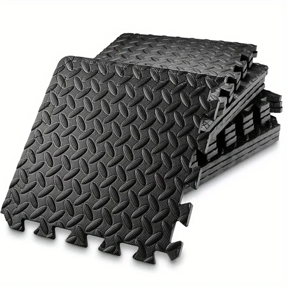 8/16pcs Interlocking Foam Floor Tiles Easy Assembly Fitness Training Rugs Soft Anti-Fall Interlocking Floor Mat Home Yoga Mat
