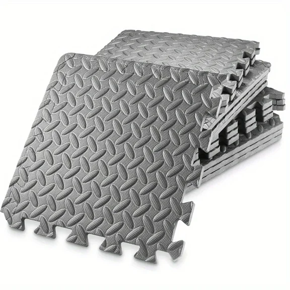 8/16pcs Interlocking Foam Floor Tiles Easy Assembly Fitness Training Rugs Soft Anti-Fall Interlocking Floor Mat Home Yoga Mat
