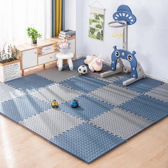 8/16pcs Pink Foam Play Mat, Interlocking Puzzle Carpet Floor Mat for Baby Crawling and Exercise Various Colors Available Toys
