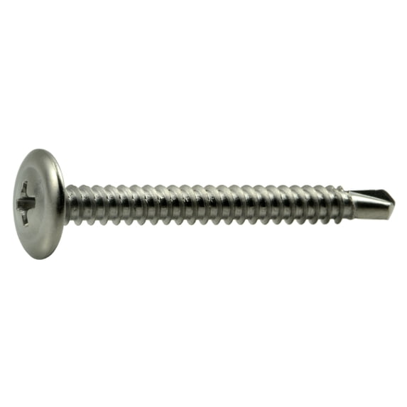 #8-18 x 1-5/8" 410 Stainless Steel Phillips Lath Self-Drilling Screws