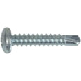 thumbnail image 1 of 8-18 x 1.5 in. Zinc Plated Pan Head Phillips Self Drilling Screws - Pack of 100, 1 of 1