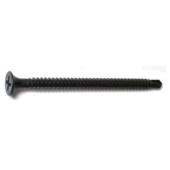 #8-18 x 2-3/8" Black Phosphate Steel Phillips Bugle Head Self-Drilling Screws SSBS-042