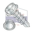 thumbnail image 1 of 8-18 x 3/4" Self-Drilling Screws | Unslotted Indented Hex Washer Head Serrated | Steel | Zinc (Quantity: 6000), 1 of 3