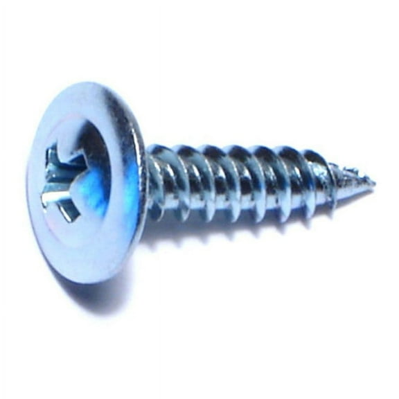 #8-18 x 3/4" Zinc Plated Steel Phillips Modified Truss Head Sharp Point SSMTS-077
