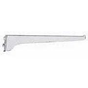 Knape & Vogt Single Slotted Shelf Bracket - 8 White - 8 Inch White Shelf Bracket