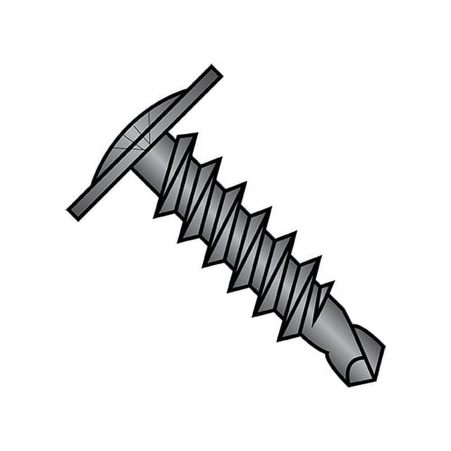 Strong-Point 4000pk #8-18 X 1-5/8" Self Drilling Screws - TEK 2 Phillips Modified Truss Head - Zinc