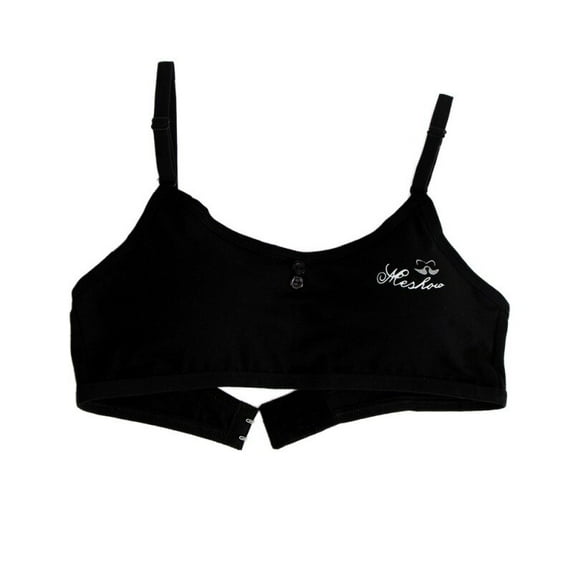 8-18Y Teen Girls Underwear Soft Padded Cotton Bra,Young Girls for Yoga Sports Running Breathable Bra