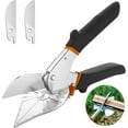 thumbnail image 1 of 8.1inch Miter Shears with 2 Spare Blades, Multifunctional Trunking Shears for Angular Cutting of Moulding and Trim, Hand Tools, 1 of 8