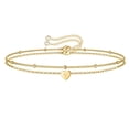 thumbnail image 1 of 8.2 Inch Initial Bracelets for Women Letter A-Z Initial Bracelet - Heart Initial Bracelets for Women Letter Initial Heart Bracelets - For Daily Styling & Gift, 1 of 4