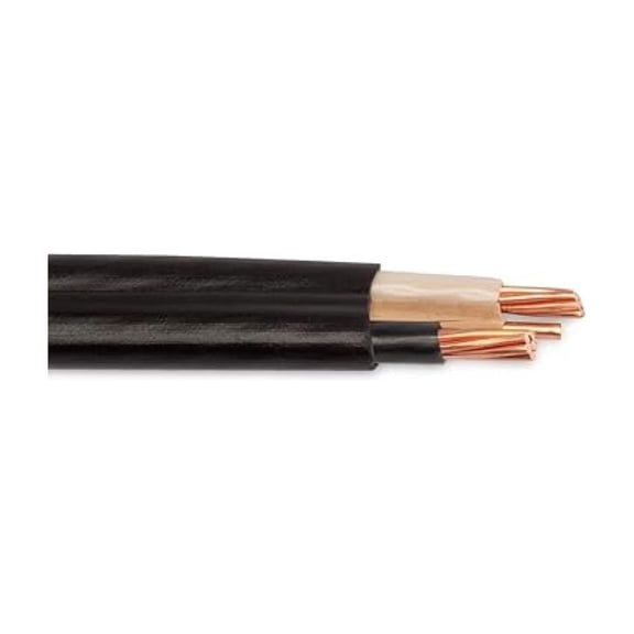 8/2 NM-B, Non-Metallic, Sheathed Cable, Residential Indoor Wire, Used for Wiring Swiches, Outlets and Other Loads with Dry Applications (50Ft Cut)