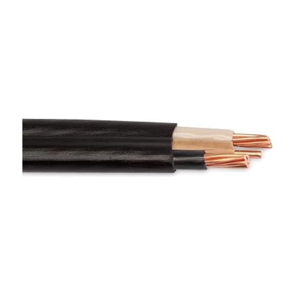 8/2 NM-B, Non-Metallic, Sheathed Cable, Residential Indoor Wire, Used for Wiring Swiches, Outlets and Other Loads with Dry Applications (50Ft Cut)