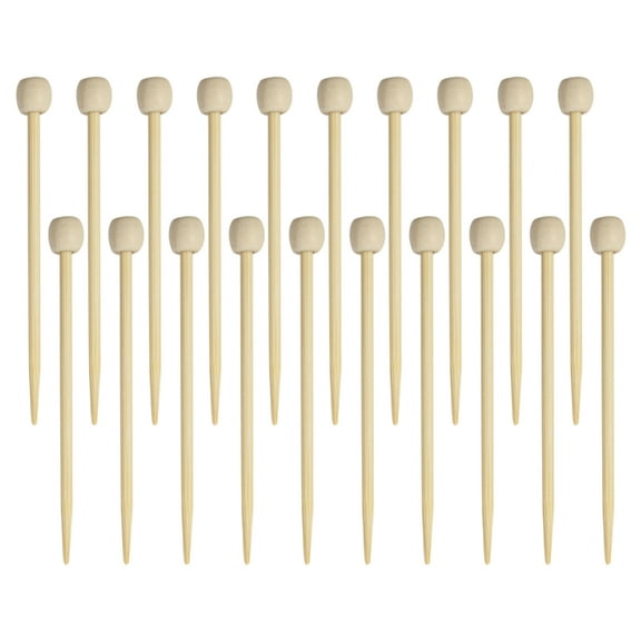 8/20 Pieces Crochet Needle Small Bamboos Repair Needle Knitting Needle Sewing Tool Crochet Accessories for Handicrafts