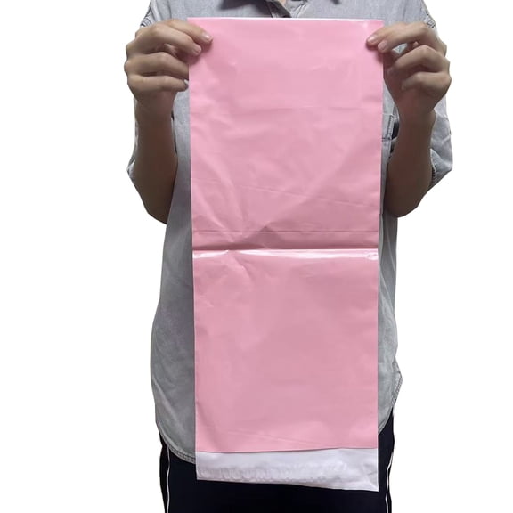 8*20 inch Pink 20 Pcs Shipping Bags for Clothing, Small Business | Strong Thick Mailing Bags with Self Adhesive | Waterproof and Tear-Proof Large Package Bags in Pink