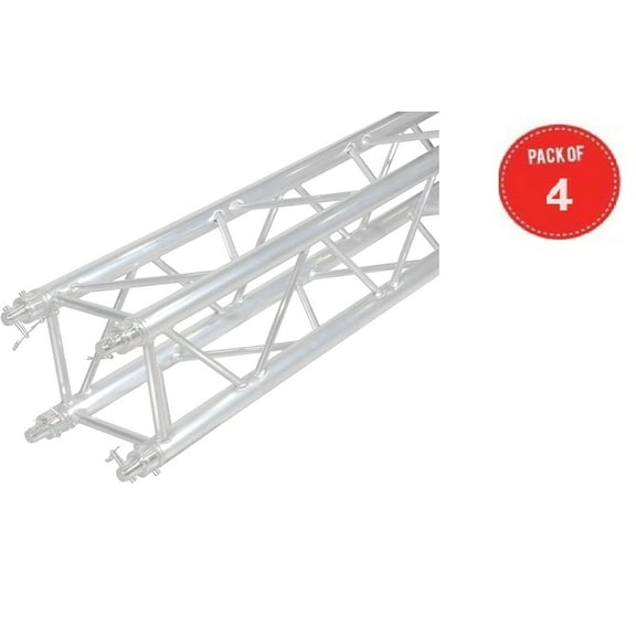 8.20Ft. 2.5M K-Truss F34 Economy Light-Structural Aluminum Truss | 1.5mm Wall (Set of 4)