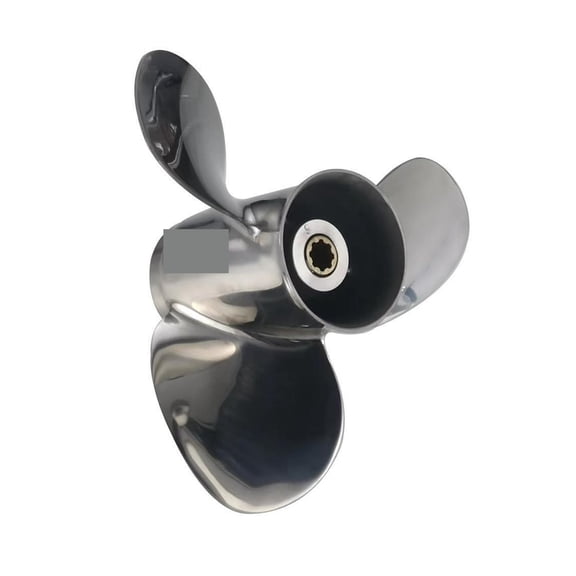 8-20HP Stainless Steel Propeller, Marine Outboard Propeller ,Easy to Removable