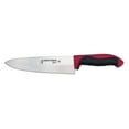thumbnail image 1 of Dexter-Russell S360-8R-PCP 8" Cook's Knife, High-Carbon Steel Hollow Edge Blade, Slip-Resistant Red Polypropylene and Santoprene Handle, Made in USA‌‌​‌‌‍​​‌‌​‌‌‍​​‌‌, 1 of 2