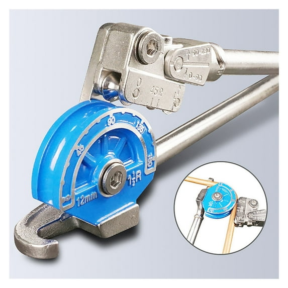 8-22mm Manual Stainless Steel Pipe Bender, Multifunction Copper Tube Bending Machine, Lever Type Heavy Duty Tubing Bending Tools ,Sturdy and Durable