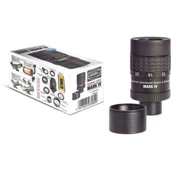 Baader Planetarium 8-24mm Hyperion Clickstop Zoom Mark IV Eyepiece, for 1.25" to 2" Mounts