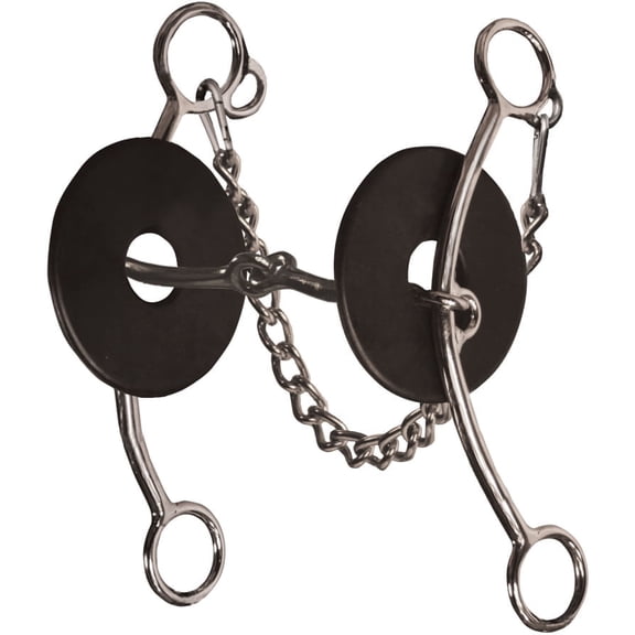 Equine Twisted Wire Snaffle Bit (8.5-Inch)