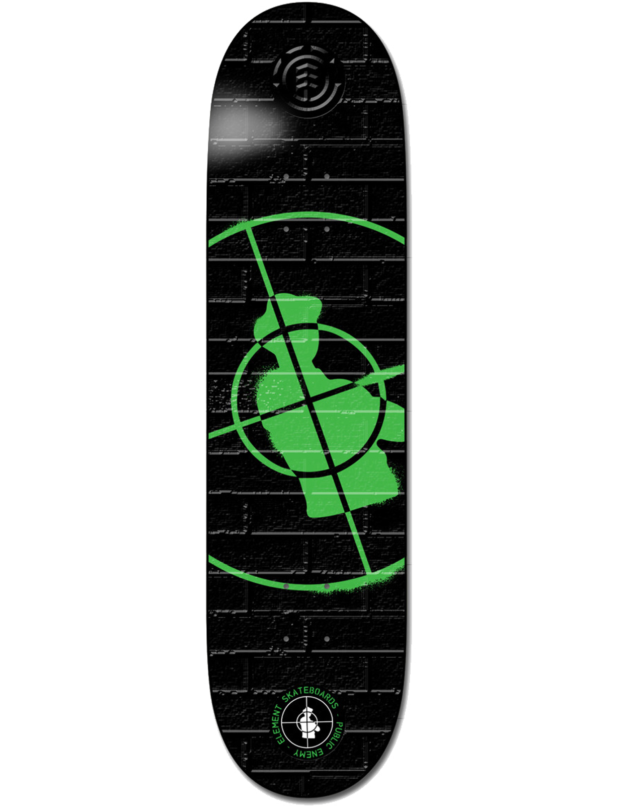 ELEMENT ☆ SkateBoad BASS & LURE Element Blue Flower Diamond