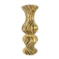 thumbnail image 1 of 8.25" X 8.25" X 22" Gold Green Red Ceramic Foiled and Lacquered Textured Vase, 1 of 2
