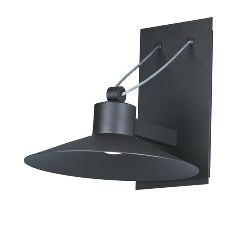 8.25 in. Civic LED 1 Light Small Outdoor Wall Lantern - Architectural Bronze