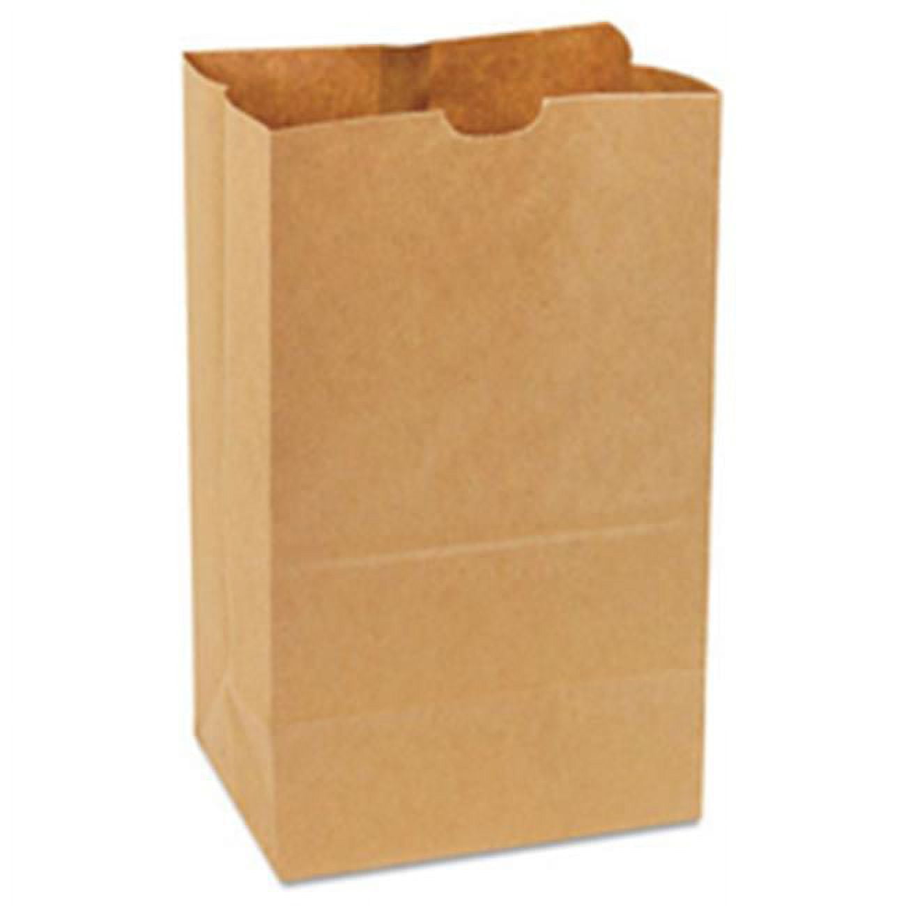 8.25 x 5.31 x 13.37 in. 50 lbs Kraft No.20 Squat Paper Grocery