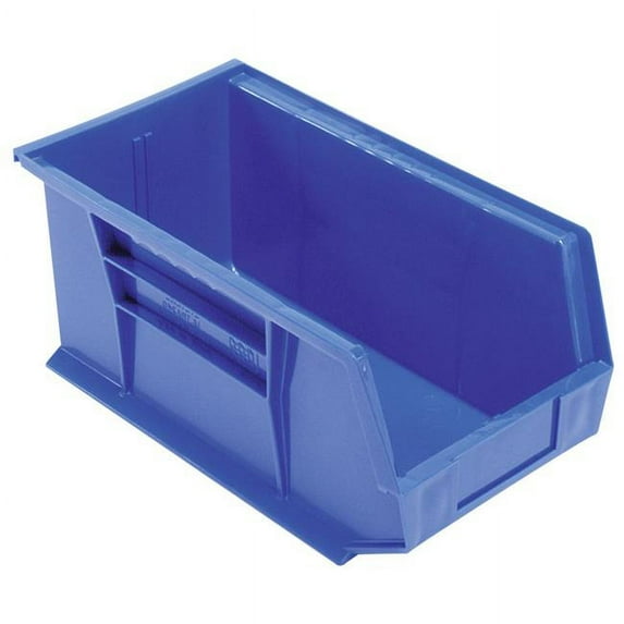 8.25 x 6.75 in. Tool Storage Bin - Polypropylene 1 Compartment, Blue