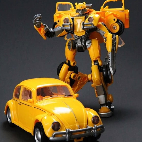8.26 Inch Mid-Size Race Car Robot, Concept Art Dual-Mode Movie Themed Transforming Figure