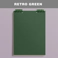 thumbnail image 1 of 8.27 x 5.59" A5 Top Bound Spiral Notebook, Rollover Detachable Notebook, 60 Pages Large Capacity Notebook for Making Plans Writing Notes, Home Office Supplies (Grids, Green), 1 of 5
