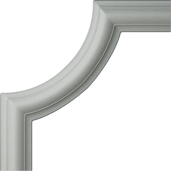 8 3/4"W x 9"H Ashford Panel Moulding Corner (matches moulding PML01X00AS)