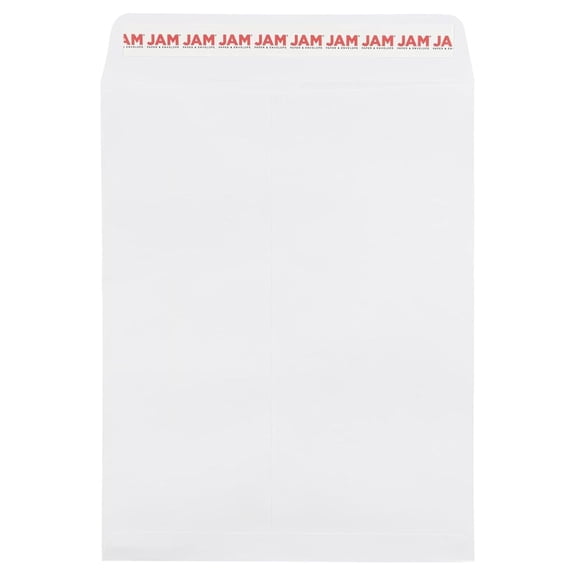 8 3/4 x 11 3/4 Open End Envelopes with Peel and Seal Closure - White - 100/Pack
