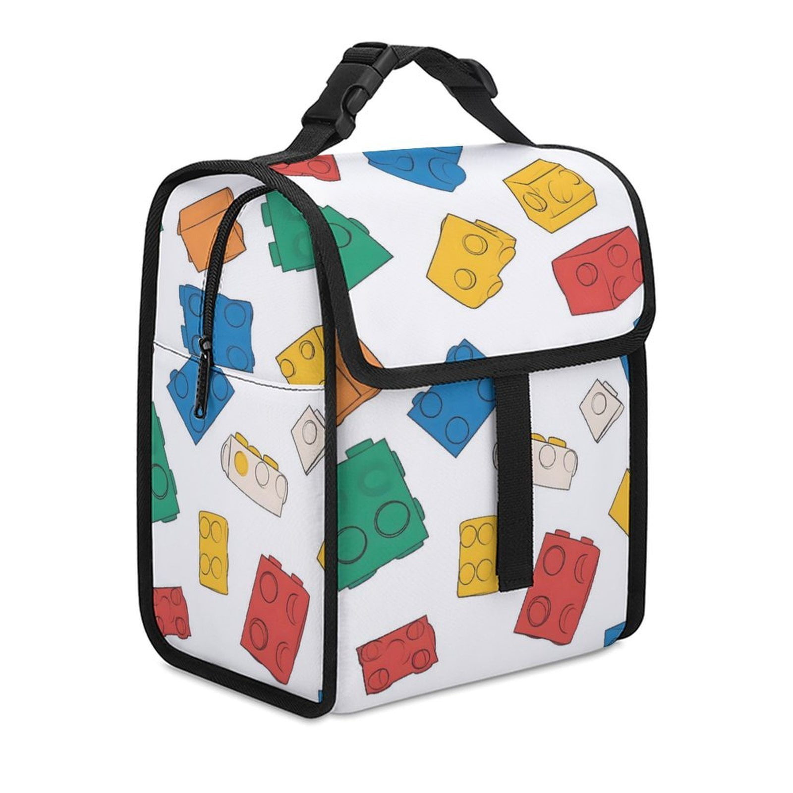 8.3×9.8in Insulated Lunch Bag Leak-Proof And Easy To Clean Zipper ...