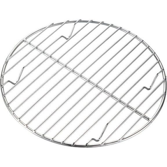 8.3 inch Round Canning Steaming Racks, Casewin Stainless Steel Round Baking Cooling Rack Set of 1, Multi-Purpose for Air Fryer, Dishwasher Safe