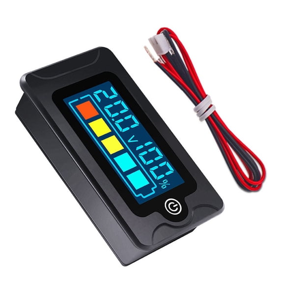 8-300V Battery Meter for RV Battery Capacity Voltmeter for various Battery
