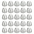 thumbnail image 1 of #8-32 Acorn Cap Nuts, 50pcs - 304 Stainless Steel Hardware Nuts, Acorn Hex Cap Dome Head Nuts (Silver), 1 of 5
