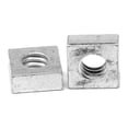 thumbnail image 1 of #8-32 Coarse Thread Square Machine Screw Nut Low Carbon Steel Zinc Plated Pk 100, 1 of 1
