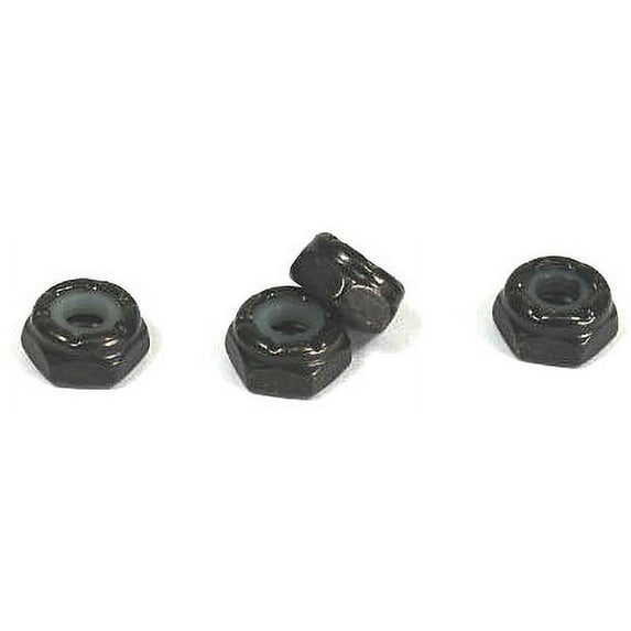 8-32 NTM Nylon Insert Locknuts / Thin Style / Steel / Black Zinc - 4000 Piece Carton