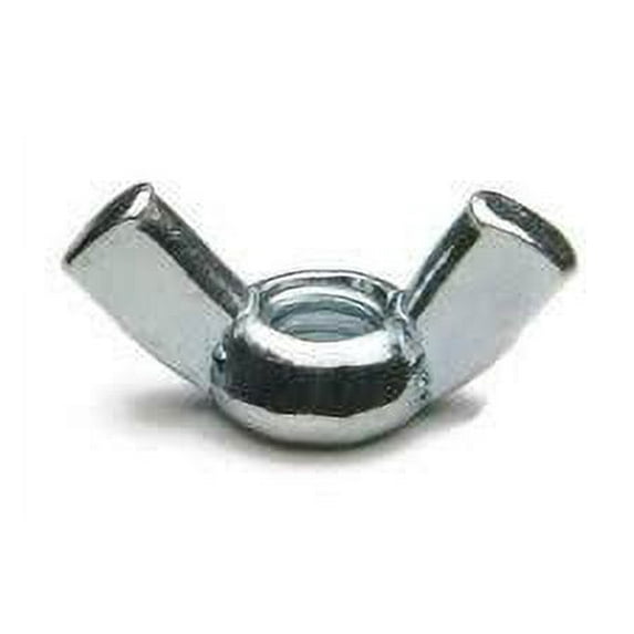 #8-32 TYPE A,LIGHT SERIES Wing Nut, Type A, Cold Forged Steel, Zinc CR+3 Plating, (inch) (Quantity: 100)