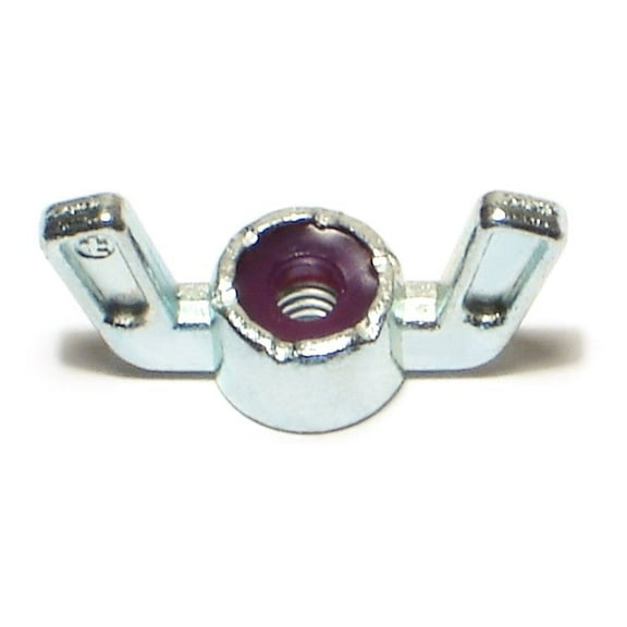 #8-32 x 1-1/32" Zinc Plated Steel Coarse Thread Wing Nuts WNS-187 (20 pcs.)